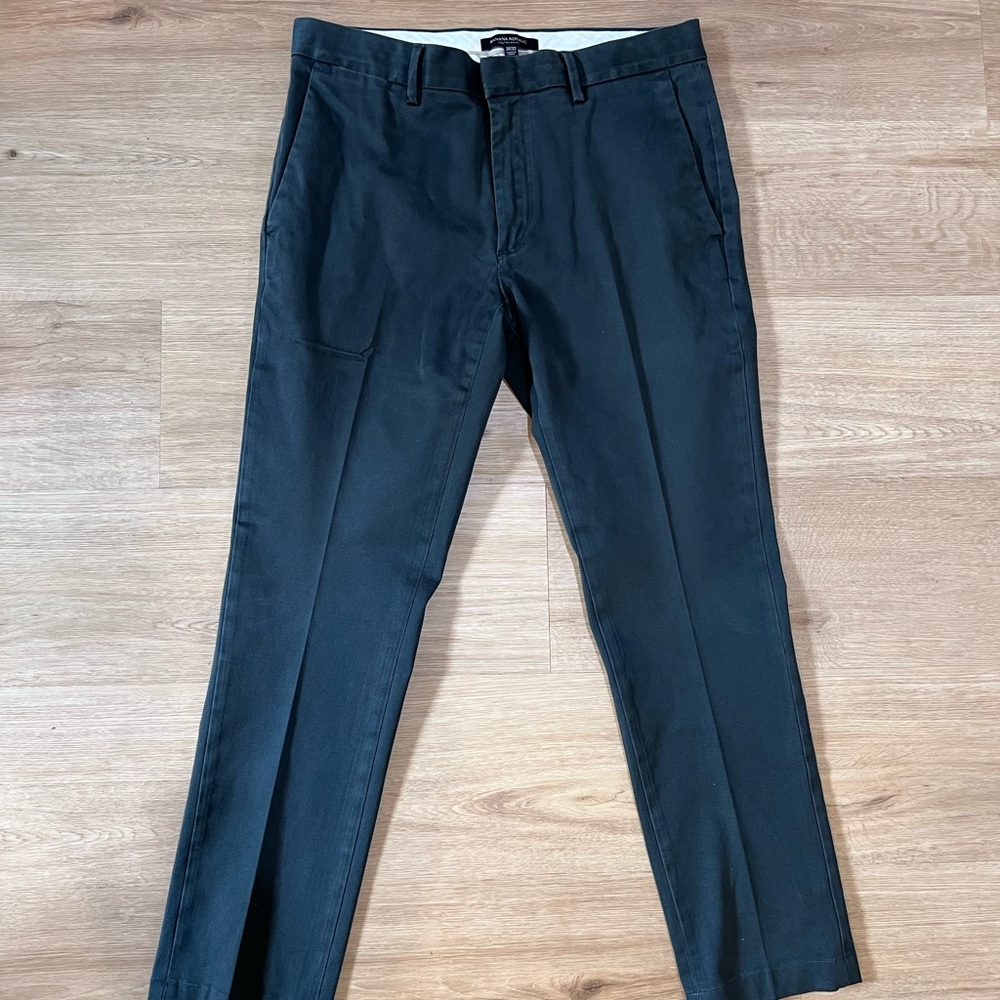 Banana Republic Men's Dark Chinos